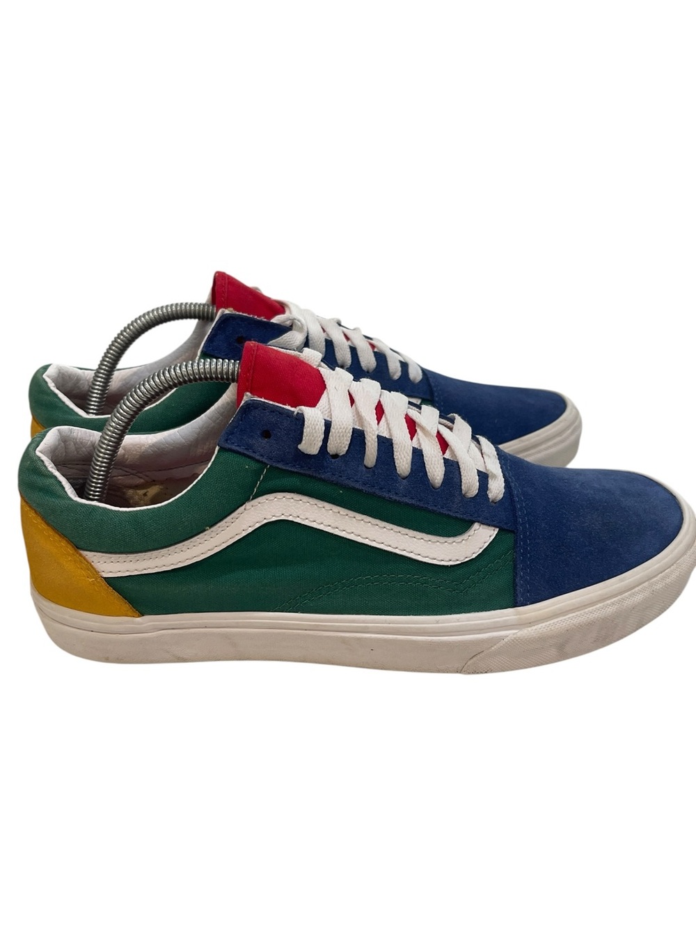Vans Old Skool Yacht Club Color Block Suede Sneakers Men  SZ 10.5 Women SZ 12